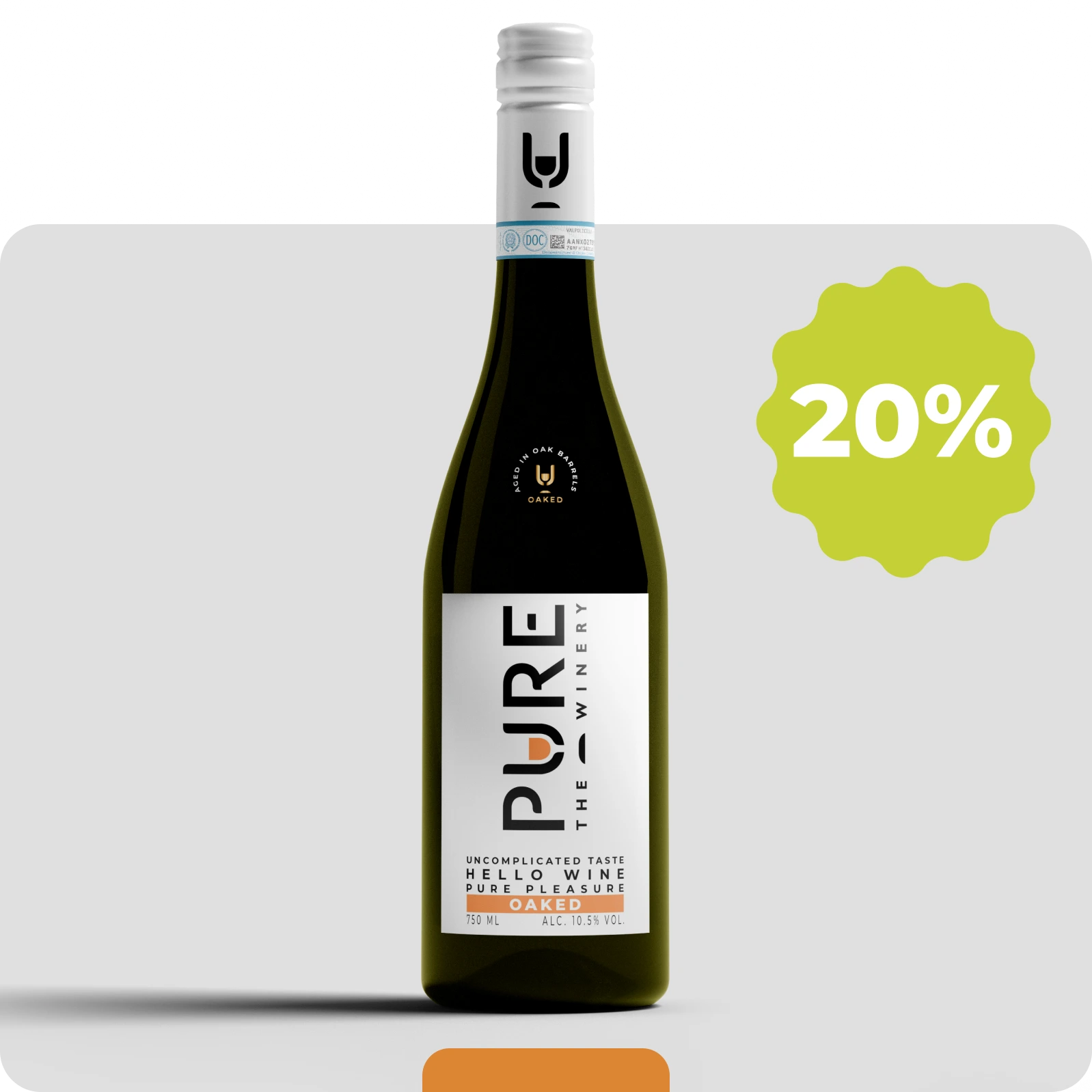 Zuckerfreier Oaked Weißwein