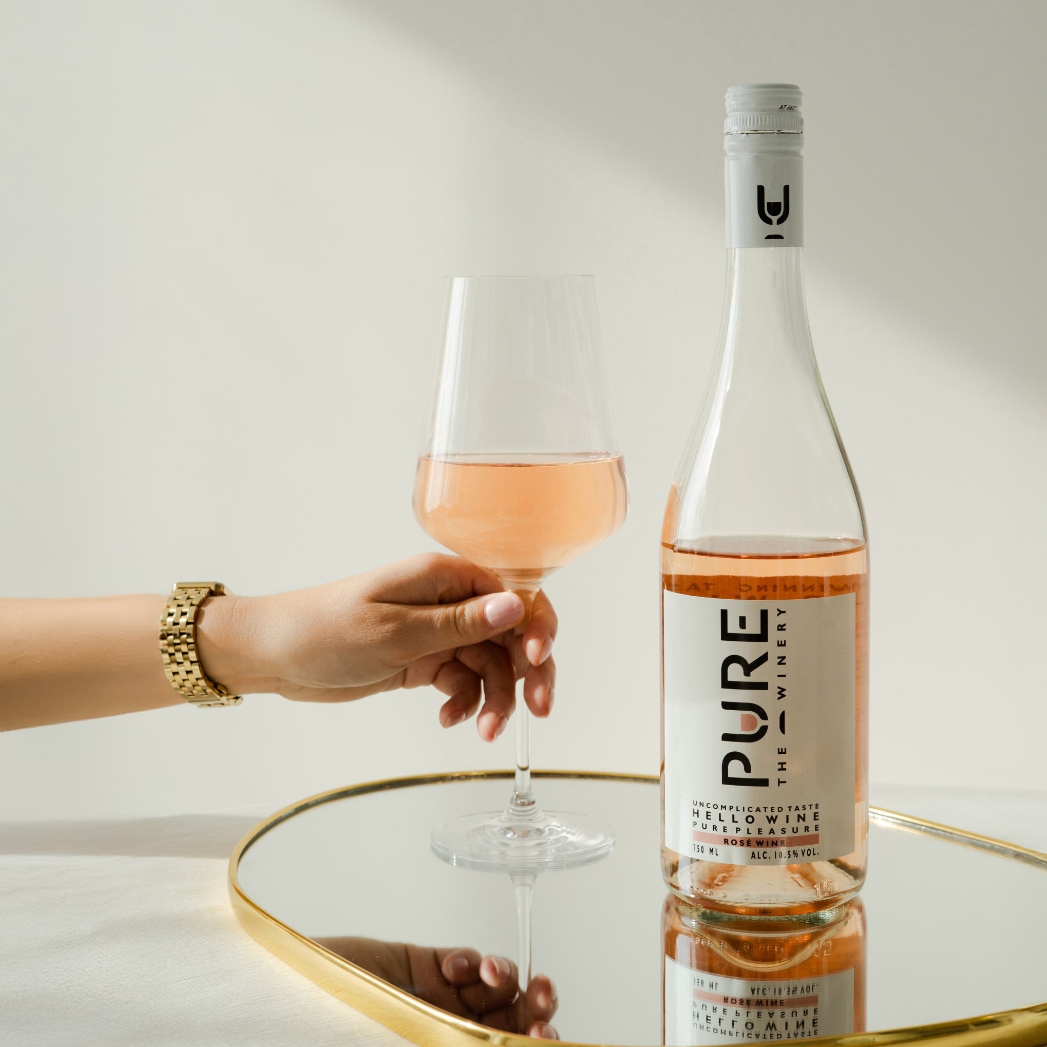 Zuckerfreier Roséwein