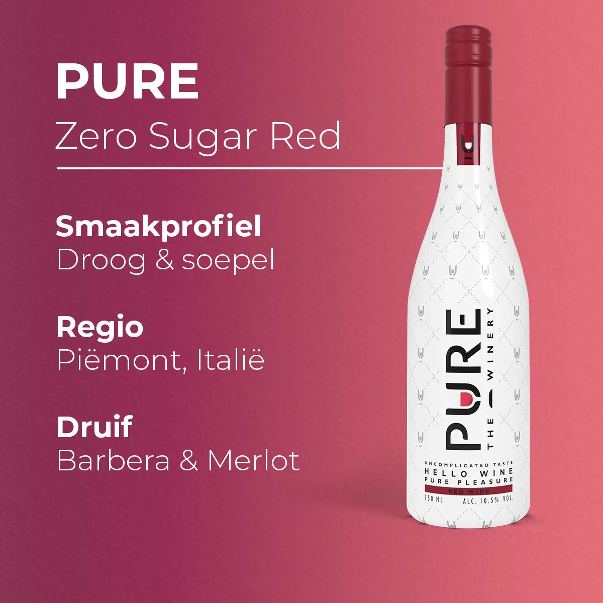 Zero Sugar Rotwein